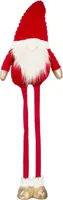House of Seasons kerstfiguur polyester gnoom 28x18x118cm rood kopen?