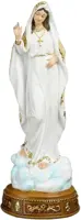 House of Seasons kerstfiguur polyresin maria 10x9.5x28.5cm wit kopen?