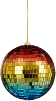 House of Seasons kunststof kerstbal discobal 15cm multi kopen?