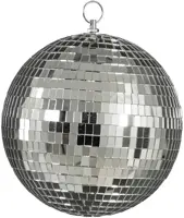 House of Seasons kunststof kerstbal discobal 20cm zilver kopen?