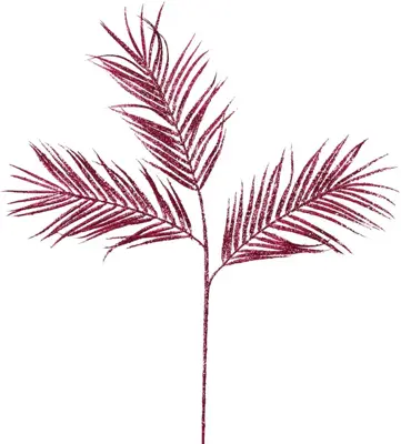 House of Seasons kunsttak varen 80cm fuchsia - afbeelding 1