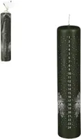House of Seasons stompkaars advent 5x25cm donkergroen  kopen?