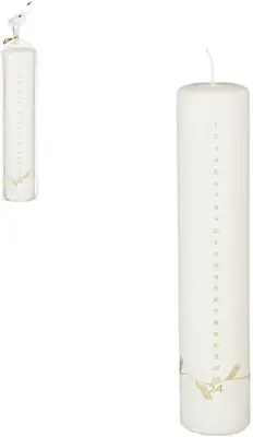 House of Seasons stompkaars advent 5x25cm wit 