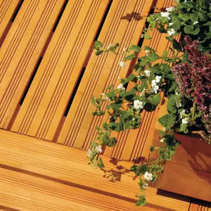 Hout, rubber & kunststof balkontegels