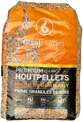 Houtpellets zak 15 kg