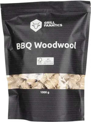 Houtwol / Aanmaakwokkels 1kg - afbeelding 1