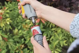 Hozelock AquaStop PRO slangstuk met waterstop (15mm en 19mm) - afbeelding 2