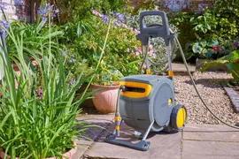 Hozelock Auto Reel Mobile – Slangenwagen met 35 m slang – Automatisch oprolsysteem - afbeelding 2