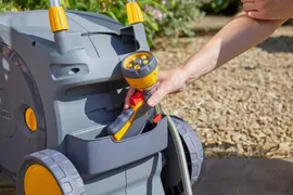 Hozelock Auto Reel Mobile – Slangenwagen met 35 m slang – Automatisch oprolsysteem - afbeelding 6