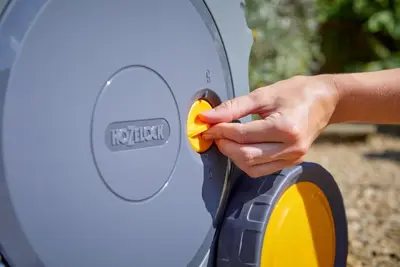 Hozelock Auto Reel Mobile – Slangenwagen met 35 m slang – Automatisch oprolsysteem - afbeelding 9