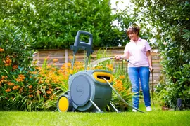 Hozelock Auto Reel Mobile – Slangenwagen met 35 m slang – Automatisch oprolsysteem - afbeelding 12