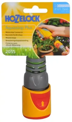 Hozelock Slangstuk PLUS met waterstop  Ø 12,5 & 15 mm - afbeelding 2