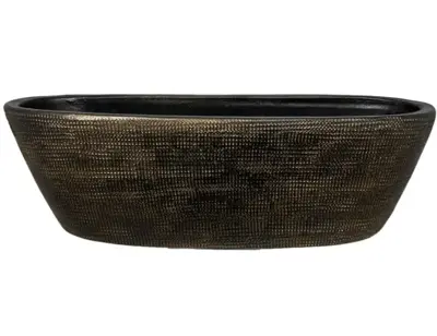 HS planter Tokio 40x14x12cm goud