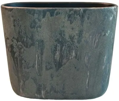 HS pot ovaal Avion 37x14x30cm bruin