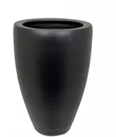 HS Potterie Athene bloempot keramiek 30x50cm zwart kopen?