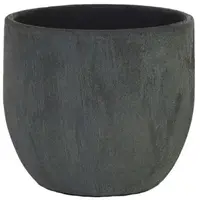 HS Potterie Avion bloempot keramiek 39x36cm antraciet kopen?