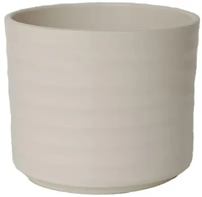 HS Potterie Berlin bloempot keramiek 10.5x8.5cm creme
