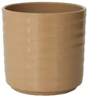 HS Potterie Berlin bloempot keramiek 13x12.5cm bruin kopen?