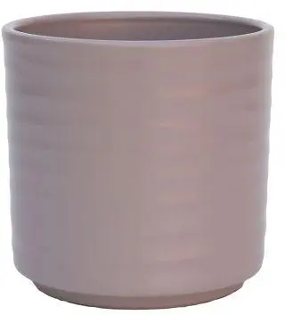 HS Potterie Berlin bloempot keramiek 13x12.5cm taupe - afbeelding 1