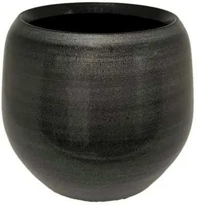 HS Potterie Bloempot Bari Ø16x14cm Zilver