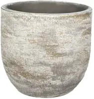 HS Potterie Miami bloempot keramiek 16x14cm grijs kopen?