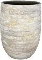 HS Potterie Miami bloempot keramiek 29x50cm grijs kopen?