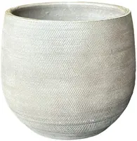HS Potterie Nagano bloempot keramiek 28x26cm ivoor kopen?