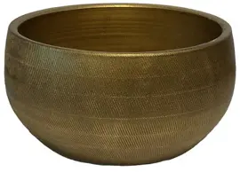 HS Potterie Nagano bloempot keramiek 29x14cm goud kopen?