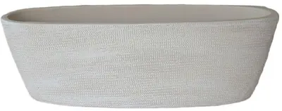 HS Potterie Ovale Schaal Tokio 40x14x12 cm – Crème