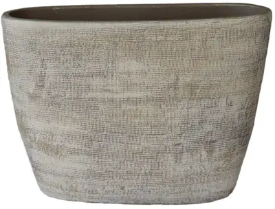 HS Potterie Schaal tokio ovaal 52x17x37cm taupe