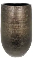 HS Potterie Tokio bloempot keramiek 28x60cm goud kopen?