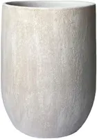 HS Potterie vaas keramiek avion 26x40cm lichtgrijs kopen?
