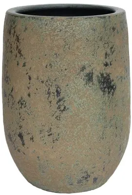 HS Potterie vaas keramiek ena 23x30cm groen - afbeelding 1