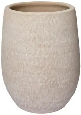 HS Potterie vaas keramiek miami 29x50cm creme