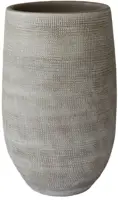 HS Potterie vaas keramiek tokio 28x60cm taupe kopen?
