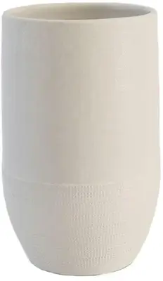 HS Potterie Vaas Lugo keramiek 22x40cm ivoor