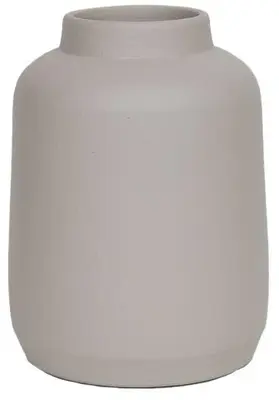 HS Potterie Vaas Petra keramiek 15x20cm beige