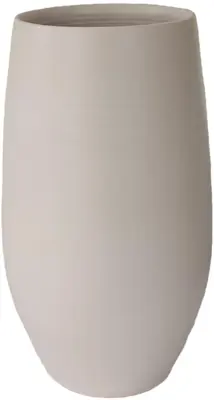 HS Potterie vaas Petra keramiek 38x90cm beige