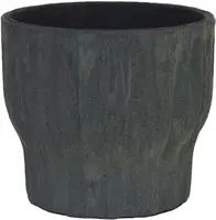 HS Potterie Vigo bloempot keramiek 20x18cm antraciet kopen?