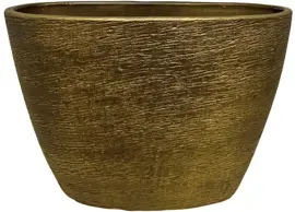 HS schaal ovaal Osaka 33x16x26cm goud kopen?
