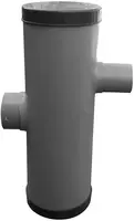 Hydroblob Zandvangput met loofscheider ZVP-PD 615H Ø20 cm, in-en uitlaat Ø100 mm - afbeelding 1