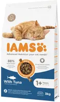 Iams Adult kattenvoer tarwevrij tonijn 3kg kopen?
