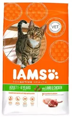 Iams cat adult lamb 3 kg