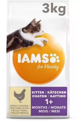 iams cat kitten/junior chicken 3 kg