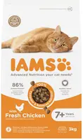 Iams Senior kattenvoer tarwevrij verse kip 3kg kopen?