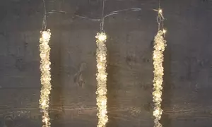 IJspegel kerstverlichting