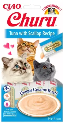 Inaba Churu puree tonijn & jakobsschelp 60g