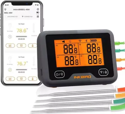 Inkbird IBBQ-4BW wifi+bluetooth thermometer