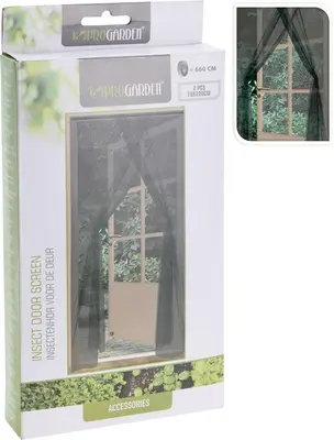 Insecten hor voor deur 2sts 75x220cm