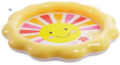 Intex opblaasbaar kinderzwembad met sproeimond Ø104x13cm - afbeelding 1